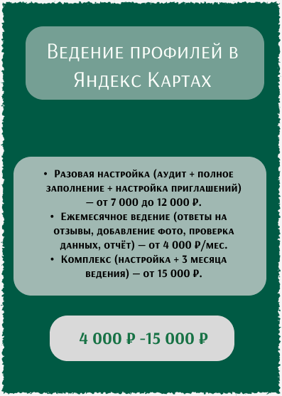 Ведение Яндекс Карт